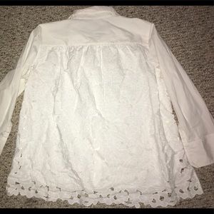 Ann Taylor Button Down Blouse
